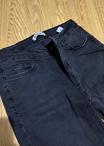 Kadın ispanyol paça siyah pantolon - Görsel 3