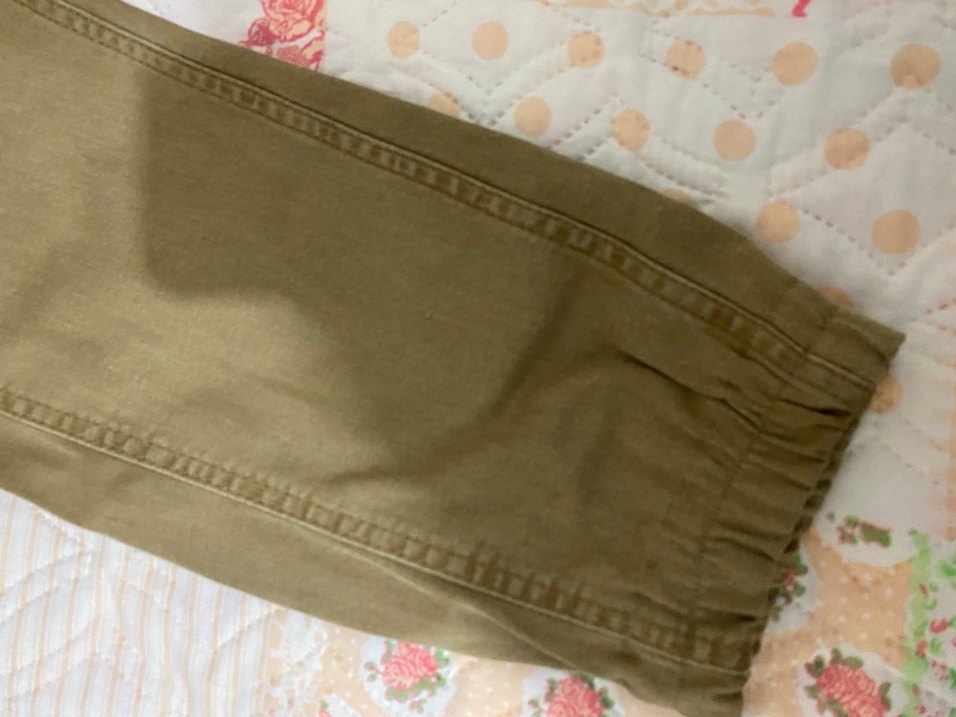 Bej erkek Pamuklu Rahat Kesim Pantolon - Görsel 2