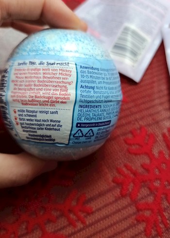 Renkli Mickey Mouse Banyo Sürprizi Topu - Görsel 2