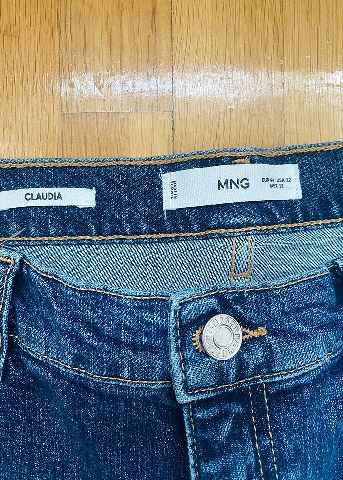 mango kot pantolon - Görsel 3