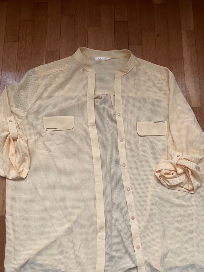 büyük beden gömlek - Görsel 3