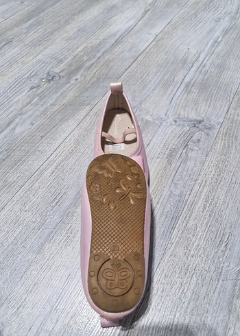 Klasik Pembe Fiyonk Detaylı Kız Babet - Görsel 3