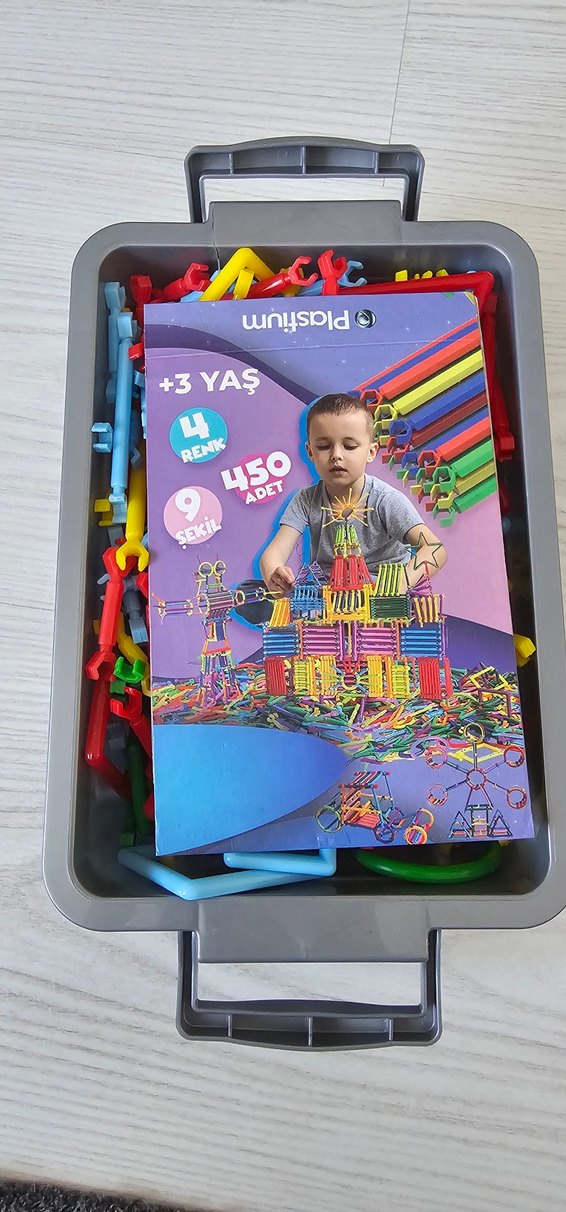 Renkli Plastik Kurbağa Oyuncak Seti - Görsel 3