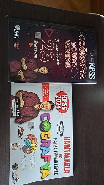 Mehmet eğit haritalarla coğrafya + 23 coğrafya denemesi