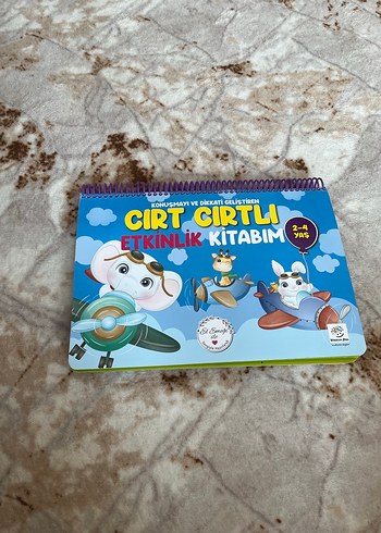 Cırt Cırtlı Etkinlik Kitabı 2-4 Yaş