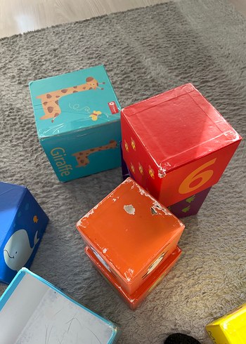 Renkli Eğitici Oyuncak Küpler - Görsel 2