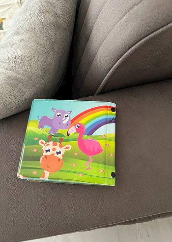 Renkli Hayvan Figürlü Eğitici Banyo Kitabı - Görsel 5