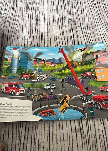 Benim İlk Araçlar Kitabım - Çocuk Kitabı - Görsel 4