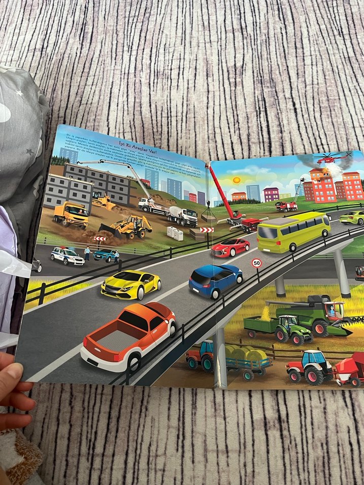 Benim İlk Araçlar Kitabım - Çocuk Kitabı - Görsel 5