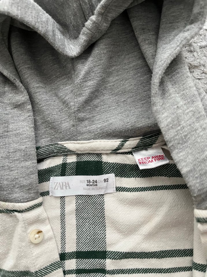 Kapüşonlu çocuk gömlek - Görsel 3