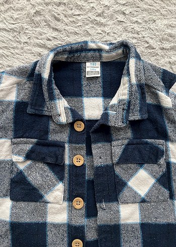 Erkek Çocuk oduncu Gömlek - Görsel 2