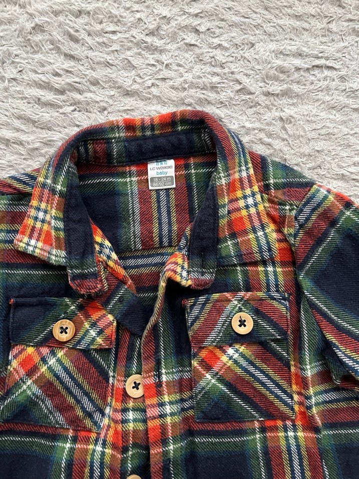 Erkek Çocuk Oduncu Gömlek - Görsel 2