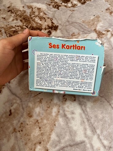Beden Bebek ses kartları