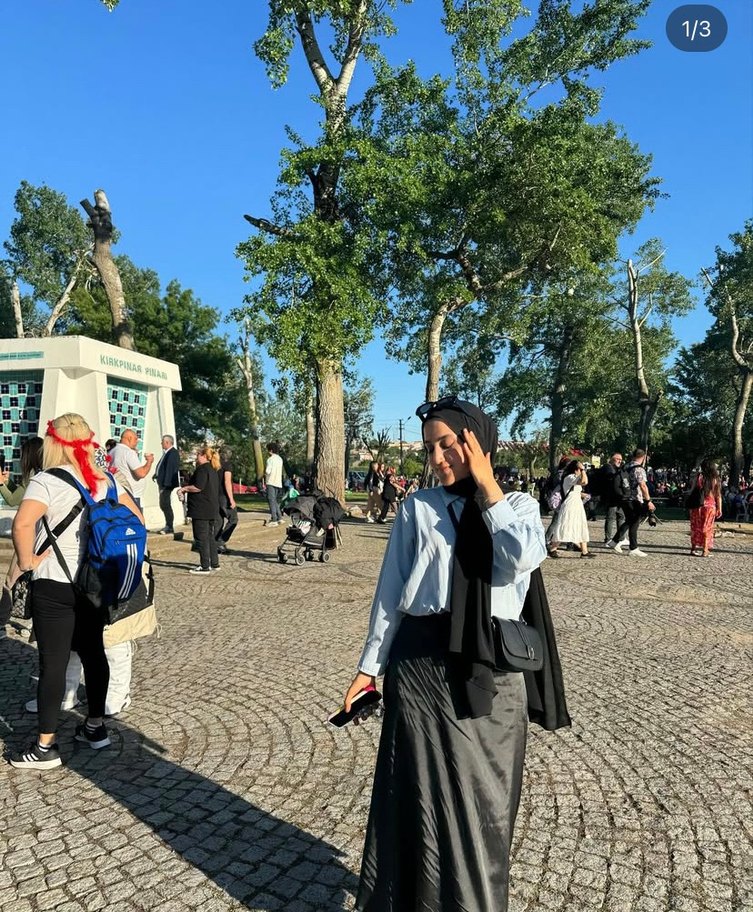 Siyah Uzun  Etek - Görsel 2