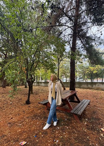 Bej gömlek - Görsel 3