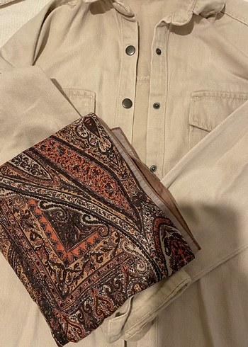 Düğmeli mevsimlik gömlek, Ceket - Görsel 3