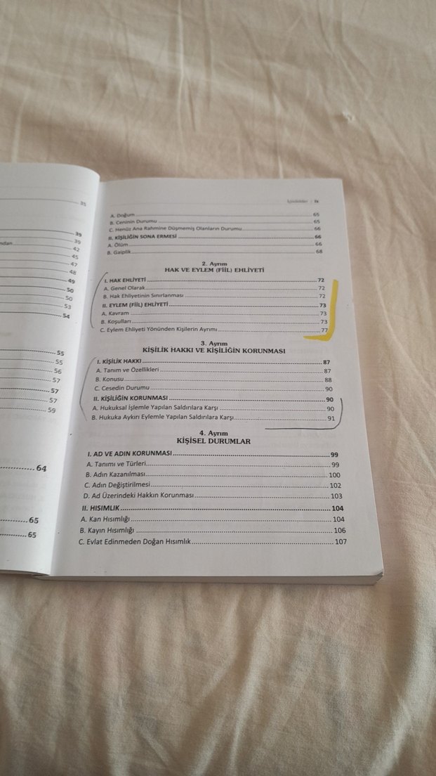 Medeni Hukuk Başlangıç Hükümleri Kitabı - Görsel 5