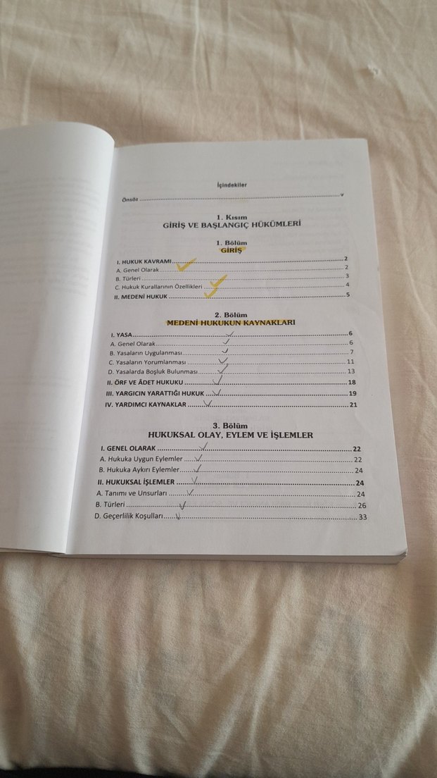 Medeni Hukuk Başlangıç Hükümleri Kitabı - Görsel 4