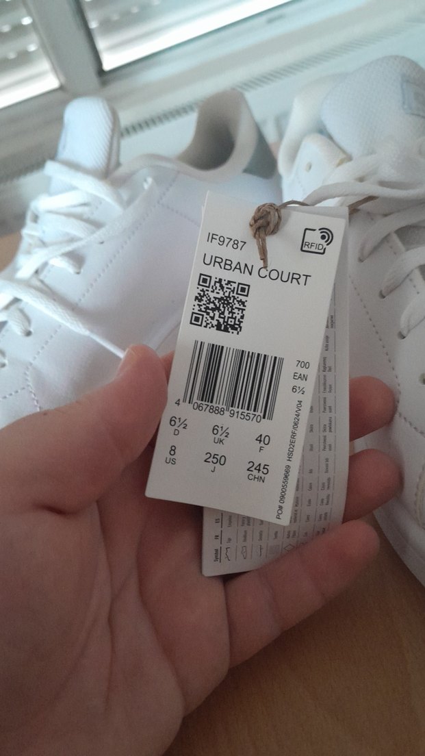 Beyaz Bağcıklı Kadın Spor Ayakkabı - Görsel 3