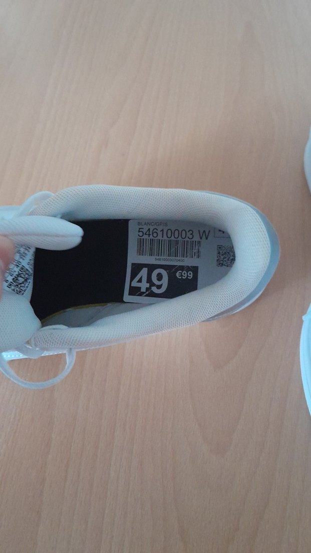 Beyaz Bağcıklı Kadın Spor Ayakkabı - Görsel 5