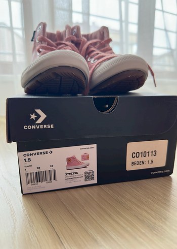 Converse Chuck Taylor All Star Pembe Deri Bot - Görsel 4