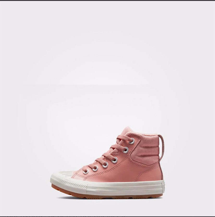 Converse Chuck Taylor All Star Pembe Deri Bot - Görsel 2