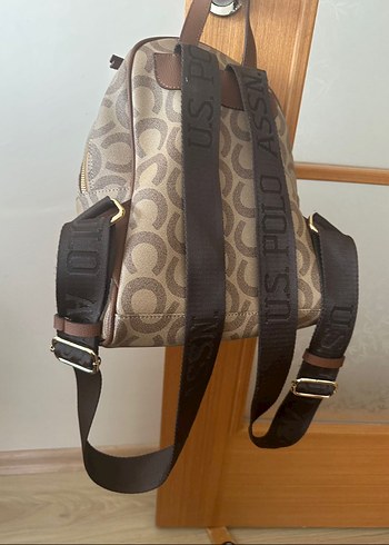 U.s.polo Kahverengi Kadın Deri Sırt Çantası - Görsel 3