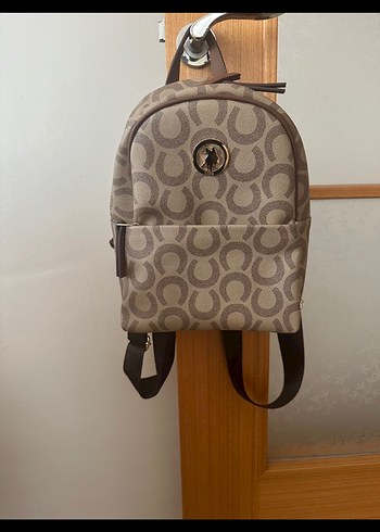 U.s.polo Kahverengi Kadın Deri Sırt Çantası - Görsel 9