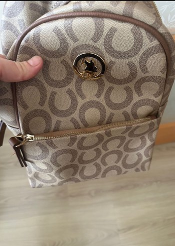 U.s.polo Kahverengi Kadın Deri Sırt Çantası - Görsel 8