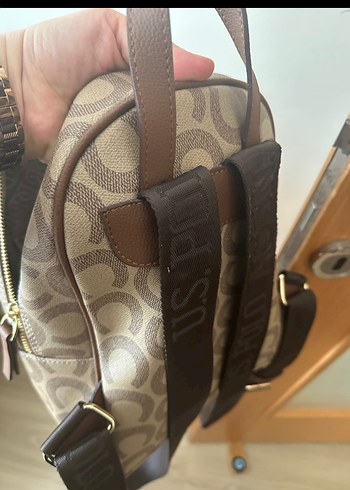 U.s.polo Kahverengi Kadın Deri Sırt Çantası - Görsel 6