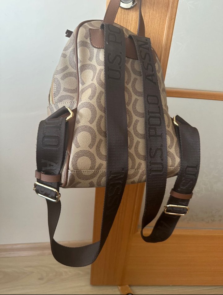 U.s.polo Kahverengi Kadın Deri Sırt Çantası - Görsel 3