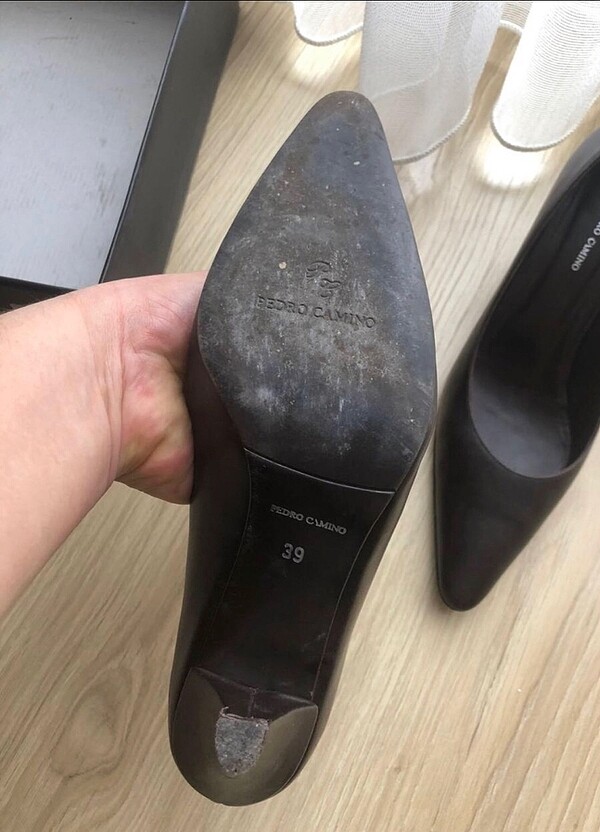 Bayan topuklu ayakkabı - Görsel 4