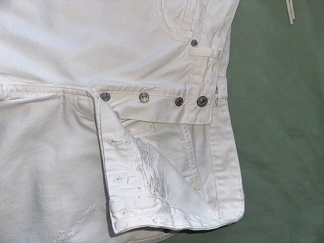 Mango kot şort orjinal - Görsel 6