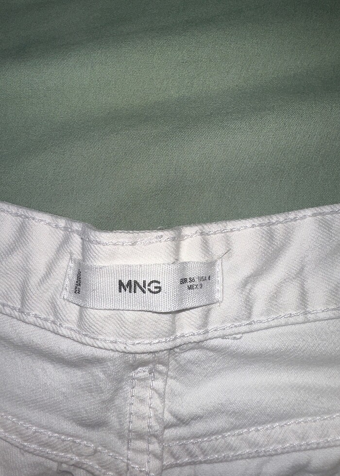 Mango kot şort orjinal - Görsel 2