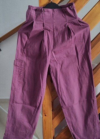 s Beden mor Renk Trendyol pantolon 
