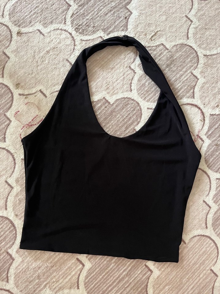 Siyah Straplez Kadın Atlet - Görsel 2