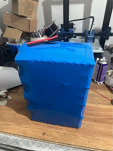 lifepo4 72 volt 48 amper elektrikli motosiklet aküsü