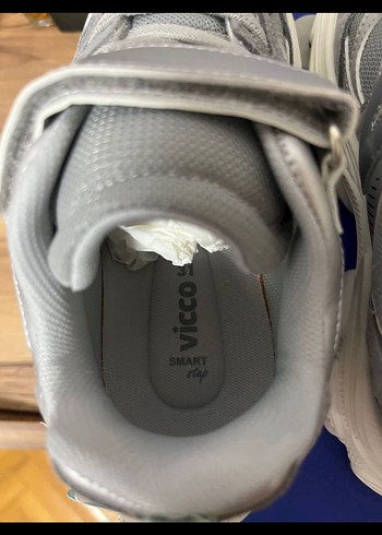 Vicco Wild Gri Çocuk Günlük Sneaker - Görsel 4