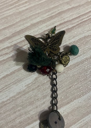 Bohem Çok Renkli Püsküllü Uzun Küpe - Görsel 4