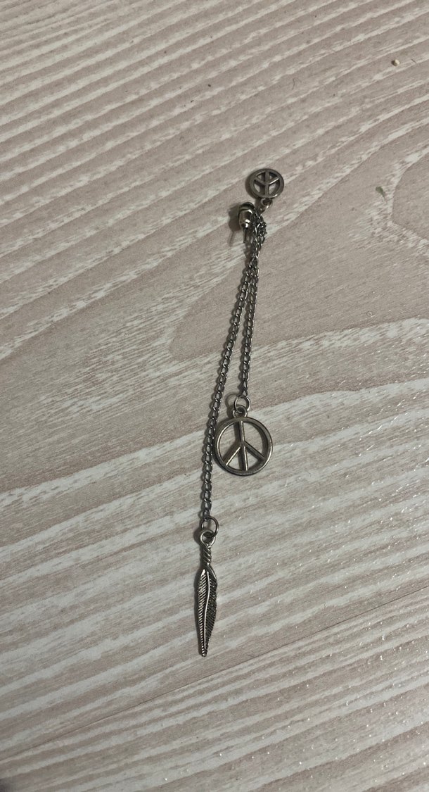 Bohem Çok Renkli Püsküllü Uzun Küpe - Görsel 2