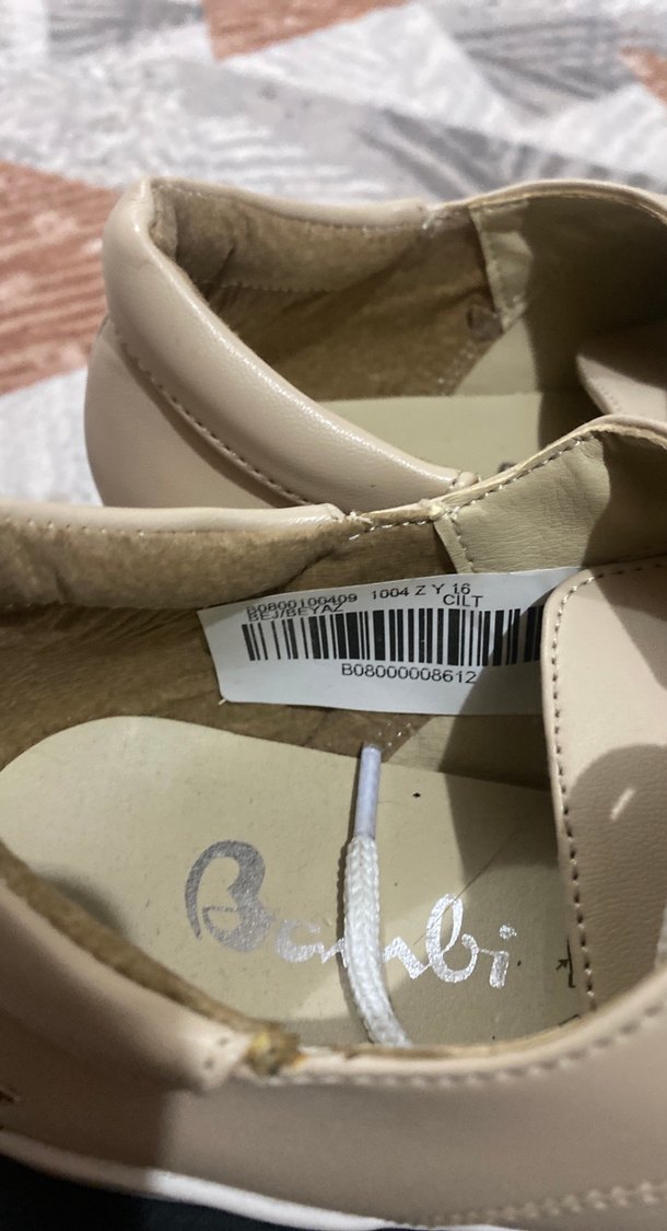 Bej Kadın Dolgu Topuklu Sneakers - Görsel 3