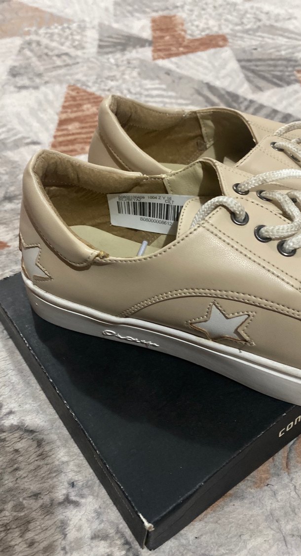 Bej Kadın Dolgu Topuklu Sneakers - Görsel 2