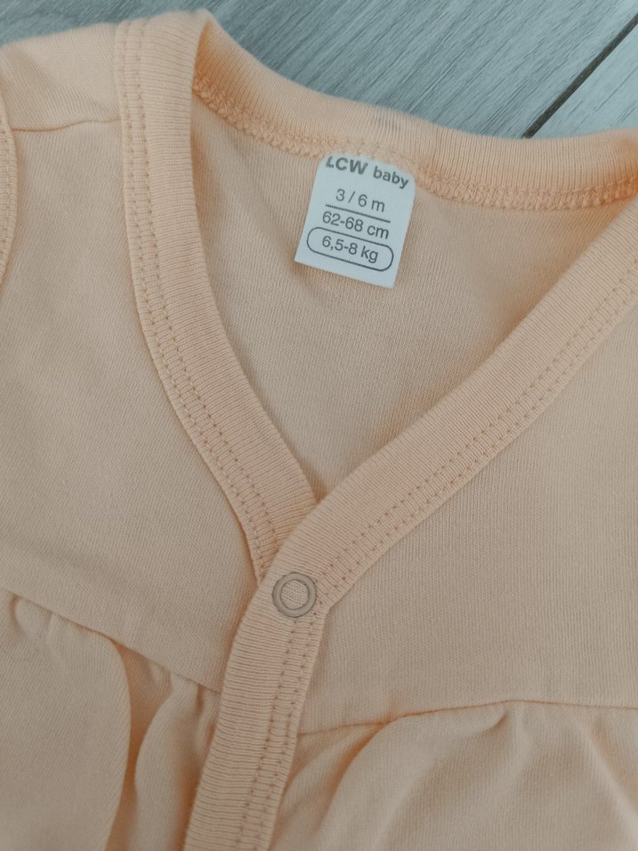 Düğmeli Bej Kız Çocuk Kolsuz Yelek - Görsel 3