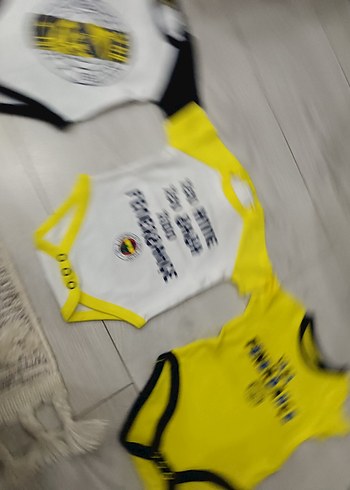 Sarı Baskılı Bebek Body - Görsel 4