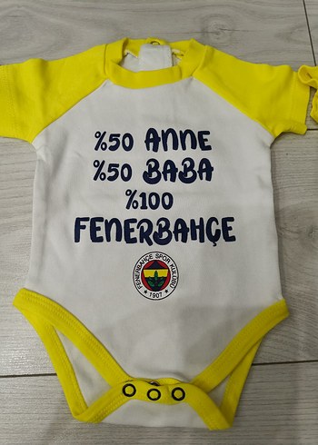 Sarı Baskılı Bebek Body - Görsel 5