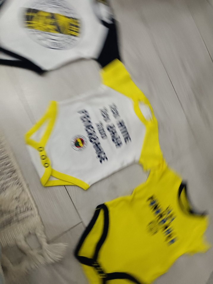 Sarı Baskılı Bebek Body - Görsel 4