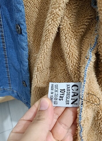 6 Yaş Beden mavi Renk Ceket