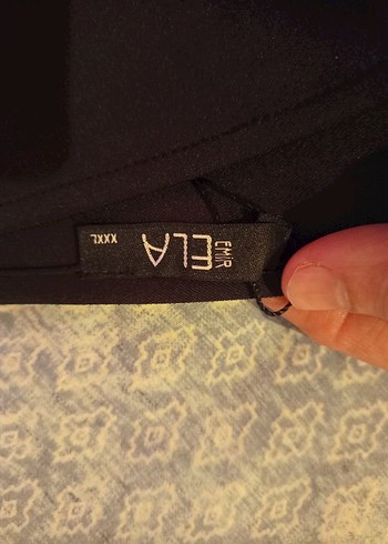 Kemerli Siyah Midi Ofis Elbisesi - Görsel 5