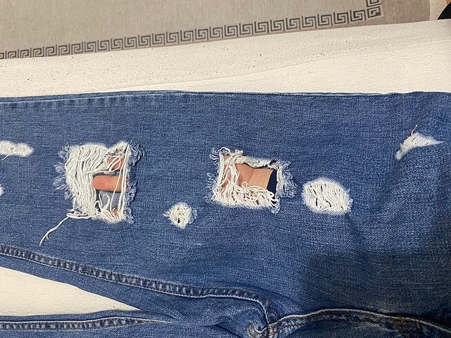 30 Beden Boyfriend yırtık jean