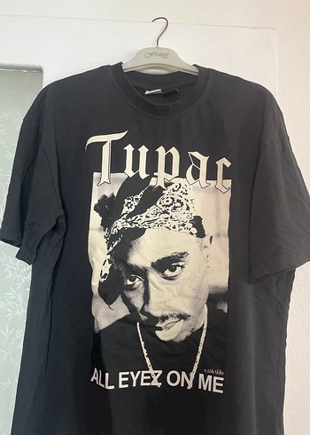 Siyah Baskılı Oversize unisex Tişört